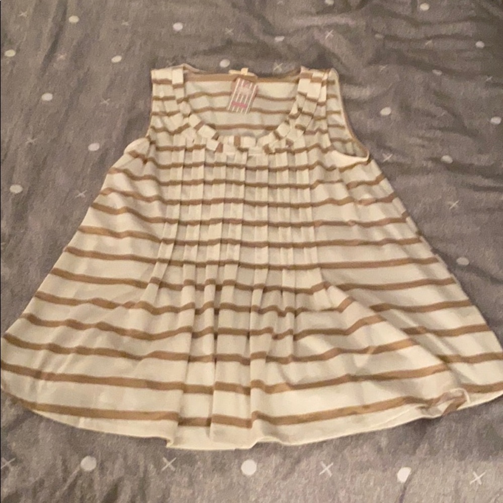 Mystree Swing Stripped Tunic